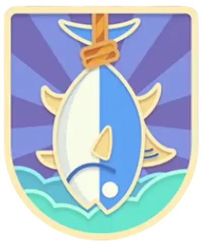 Fishing Machine achievement badge