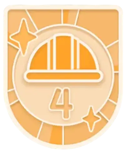 Foreman Beaver achievement badge