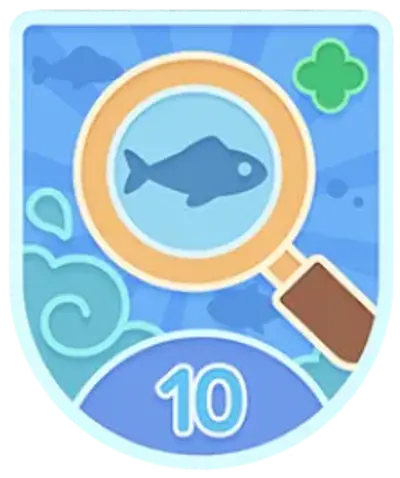 Mystic Fisher achievement badge