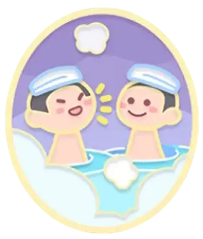 Onsen Buddy achievement badge