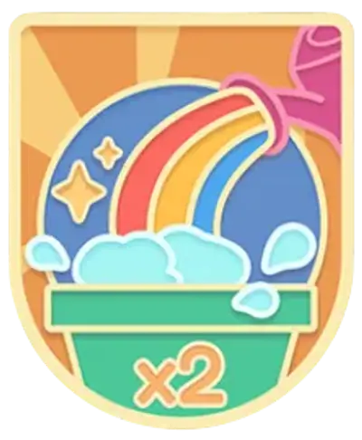 Rainbow Luck achievement badge