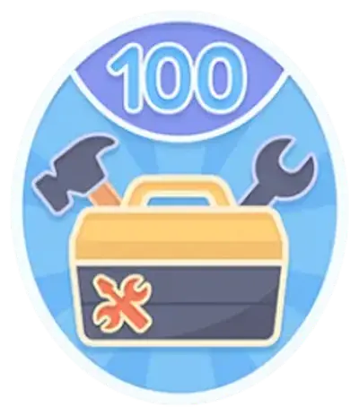 Repair Expert achievement badge