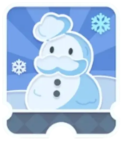 Snow King achievement badge