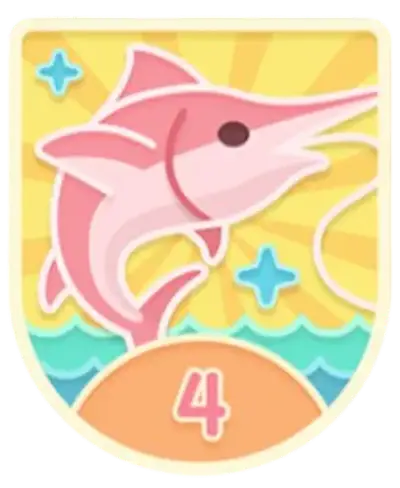 Starlight Fisher achievement badge