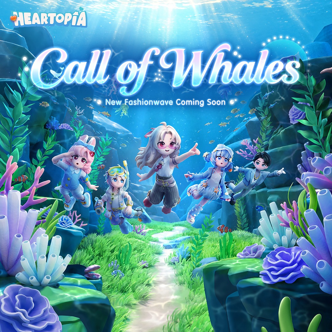 Official Heartopia Call of Whales event artwork