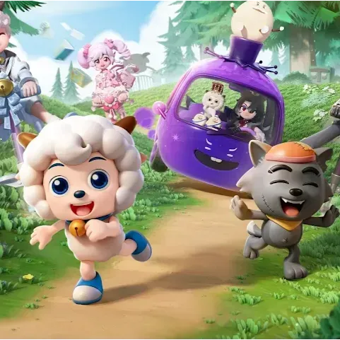 Pleasant Goat and Big Big Wolf event artwork
