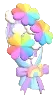 Rainbow Bouquet from Heartopia