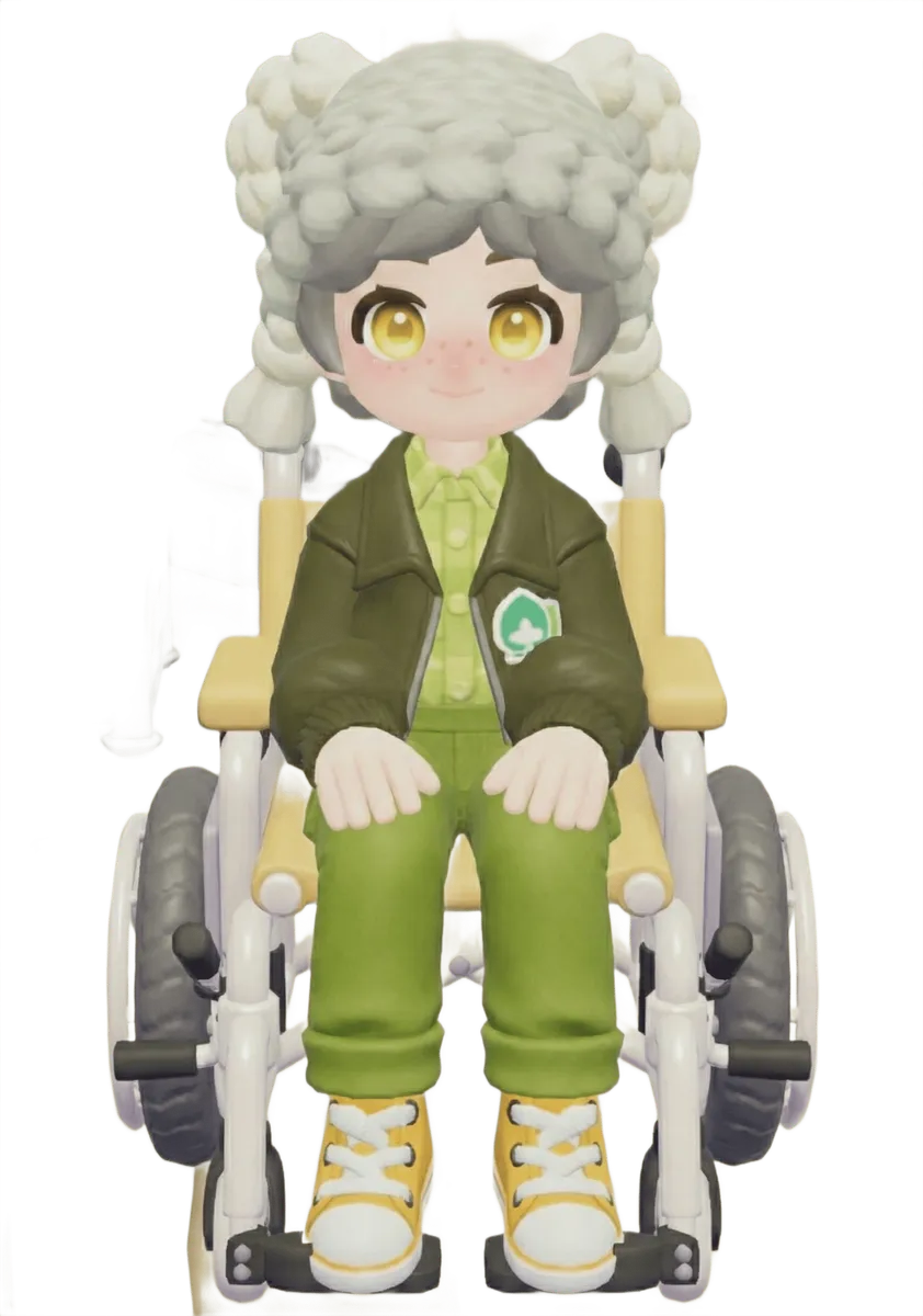 Bailey J NPC from Heartopia