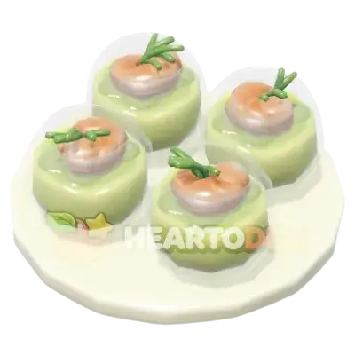 Crayfish Avocado Cup in Heartopia