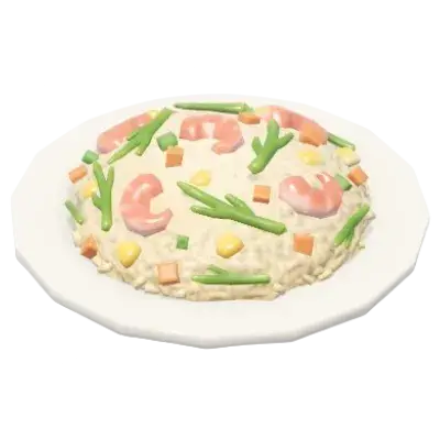 Glasswort and Shrimp Fried Rice recipe icon